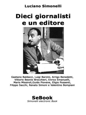 cover image of Dieci giornalisti e un editore